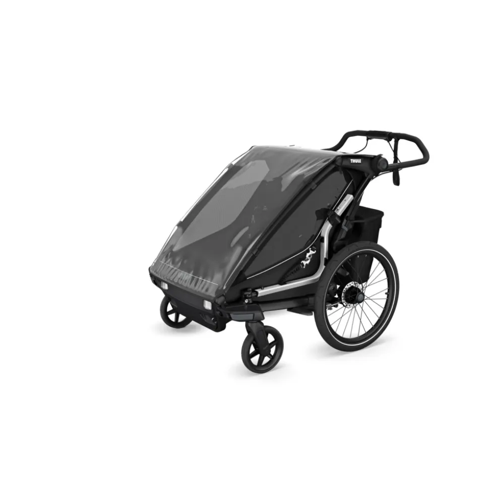 Remorque pour vélo chariot sport 1 black