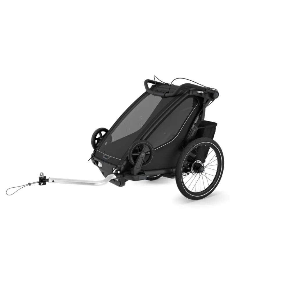 Remorque pour vélo chariot sport 1 black