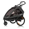 Remorque à vélo cama grey graphite