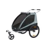 Remorque à vélo pour enfant coaster xt soft blue