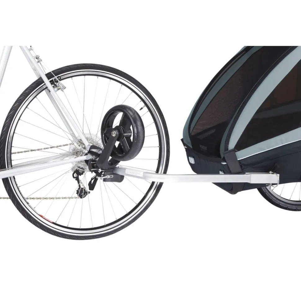 Remorque à vélo pour enfant coaster xt soft blue