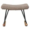Repose pied pour fauteuil d'allaitement luxe stone