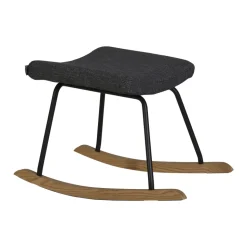 Repose pied pour fauteuil d'allaitement luxe black