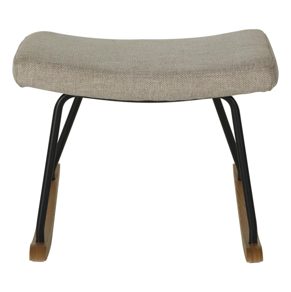 Repose pied pour fauteuil d'allaitement luxe argile