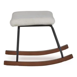 Repose pied pour fauteuil d'allaitement luxe crème
