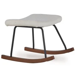 Repose pied pour fauteuil d'allaitement luxe crème