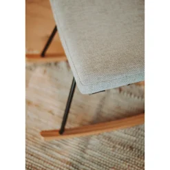 Repose pied pour fauteuil d'allaitement luxe sand grey