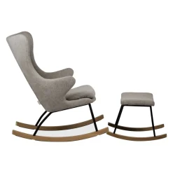 Repose pied pour fauteuil d'allaitement luxe sand grey