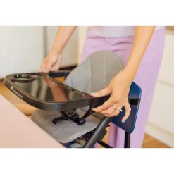 Réhausseur de chaise bébé pliable moly tinted gray
