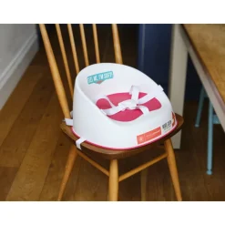Réhausseur de chaise booster squish rose fuchsia
