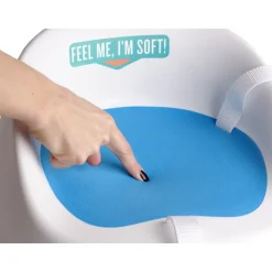 Réhausseur de chaise booster squish bleu roi