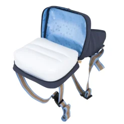Réhausseur de chaise nomade bleu