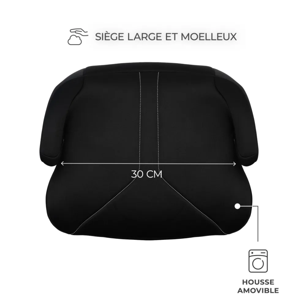Réhausseur i-boost2 i-size noir