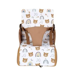 Réhausseur pour chaise bébé nomade oursons camel