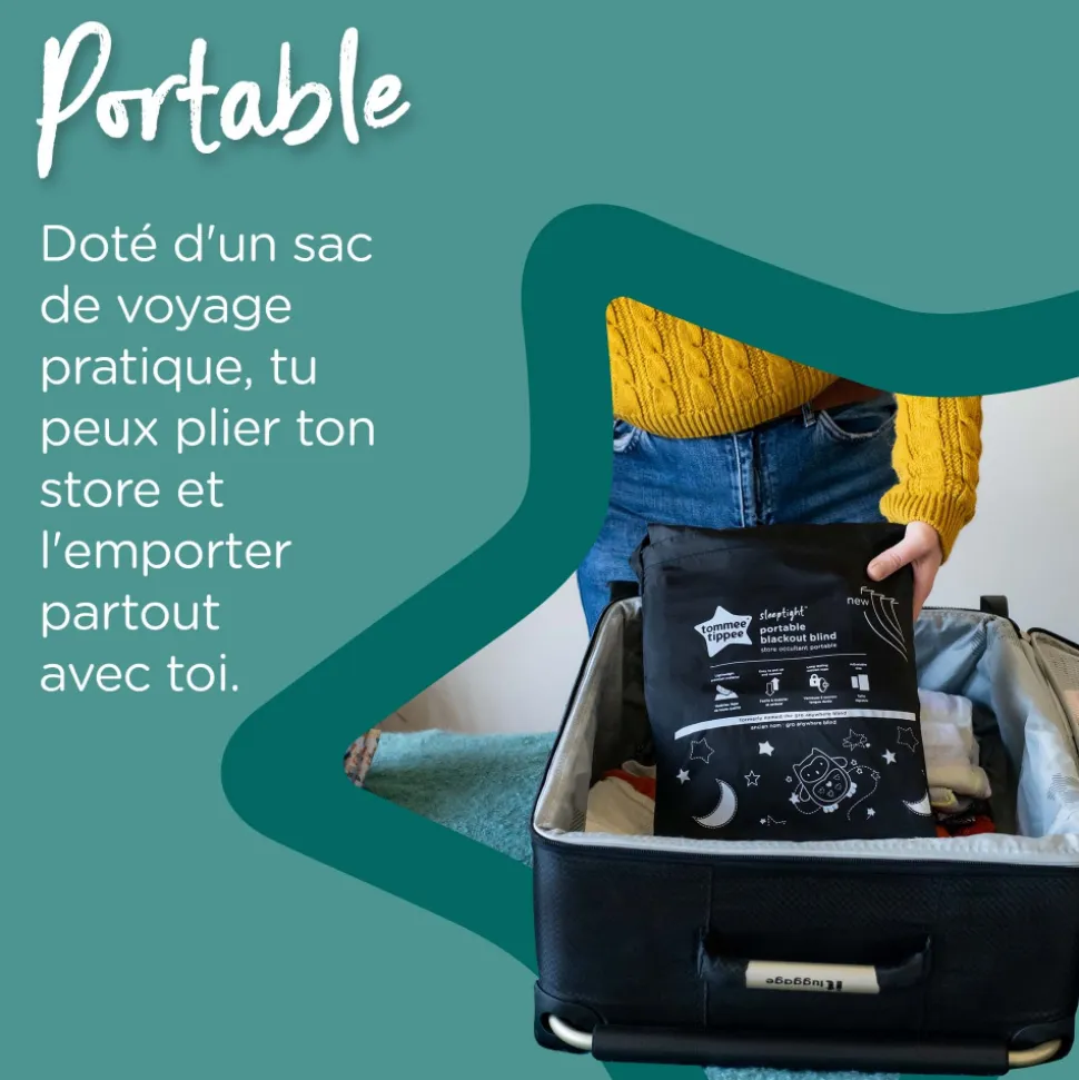 Rideau occultant nomade - gro-anywhere blind