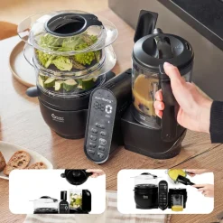 Robot culinaire multifonctions nutribaby + xl mineral black