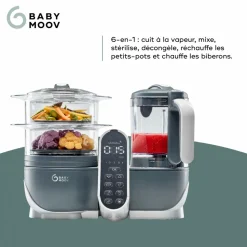 Robot de cuisine nutribaby+ industrial grey