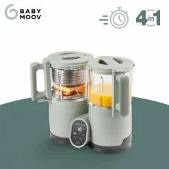 Robot nutribaby glass celadon green