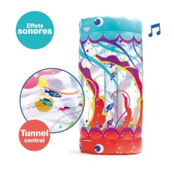 Rouleau d'activités baby roller méduse