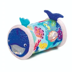 Rouleau d'activités baby roller en tissu baleine