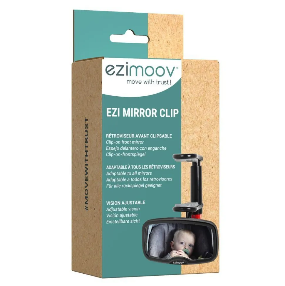 Rétroviseur bébé ezi mirror clip - eco friendly