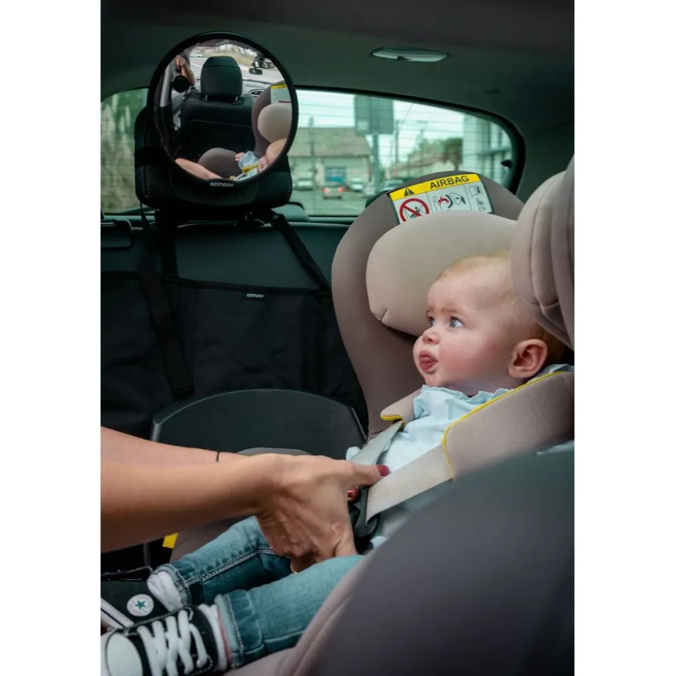 Rétroviseur bébé ezi mirror round - eco friendly