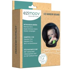 Rétroviseur bébé ezi mirror round - eco friendly
