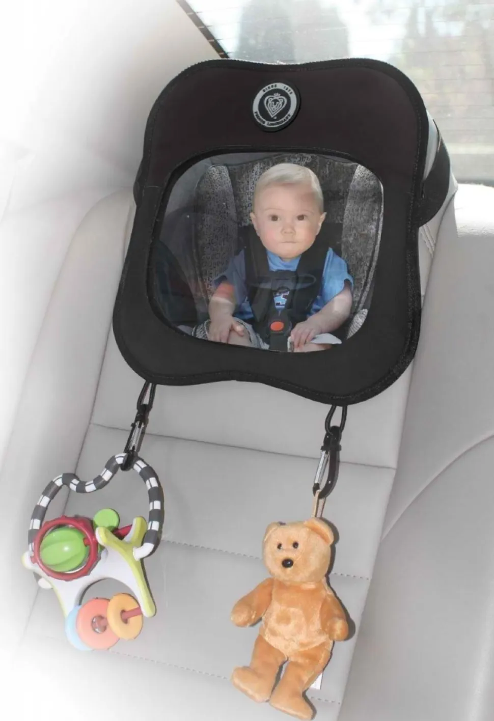 Rétroviseur bébé gris