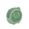 Réveil éducatif magique owlie vert d'eau