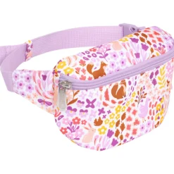 Sac banane enfant fleurs du jardin