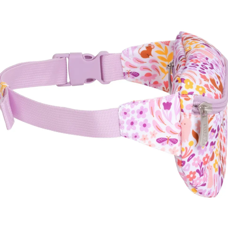 Sac banane enfant fleurs du jardin
