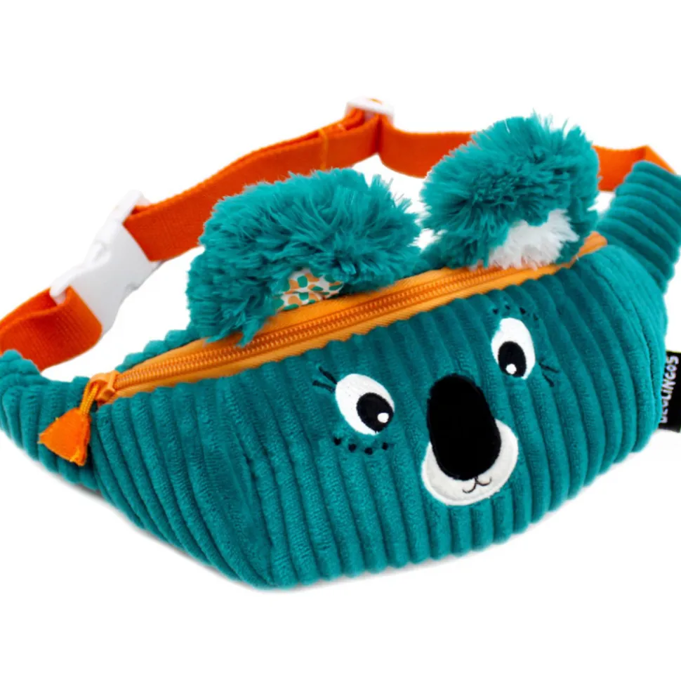 Sac banane enfant velours berlingos le koala
