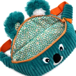 Sac banane enfant velours berlingos le koala