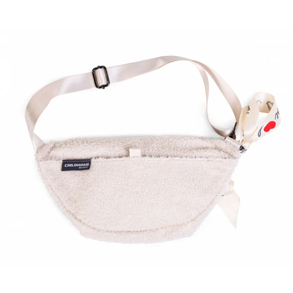 Sac banane on the go teddy écru