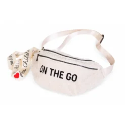 Sac banane on the go teddy écru