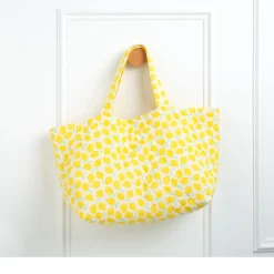 Sac cabas citron