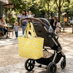 Sac cabas citron