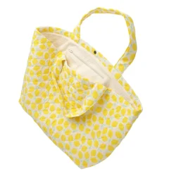 Sac cabas citron