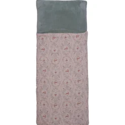 Sac de couchage enfant pliable - jardin enchanté