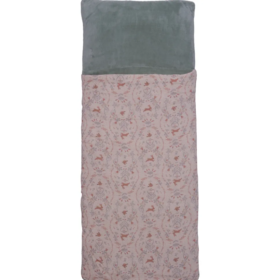 Sac de couchage enfant pliable - jardin enchanté