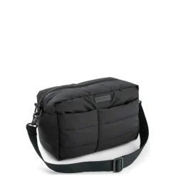 Sac de poussette matelassé noir