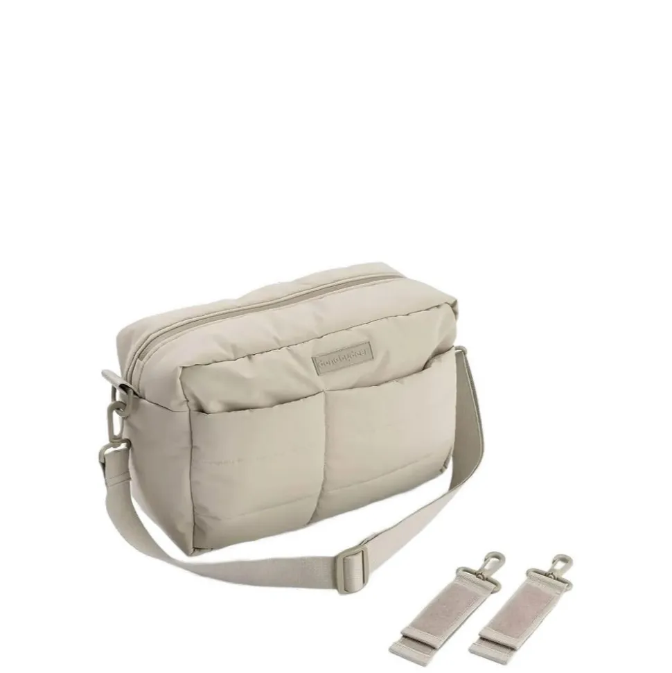 Sac de poussette matelassé sable