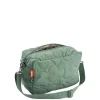 Sac de poussette matelassé vert