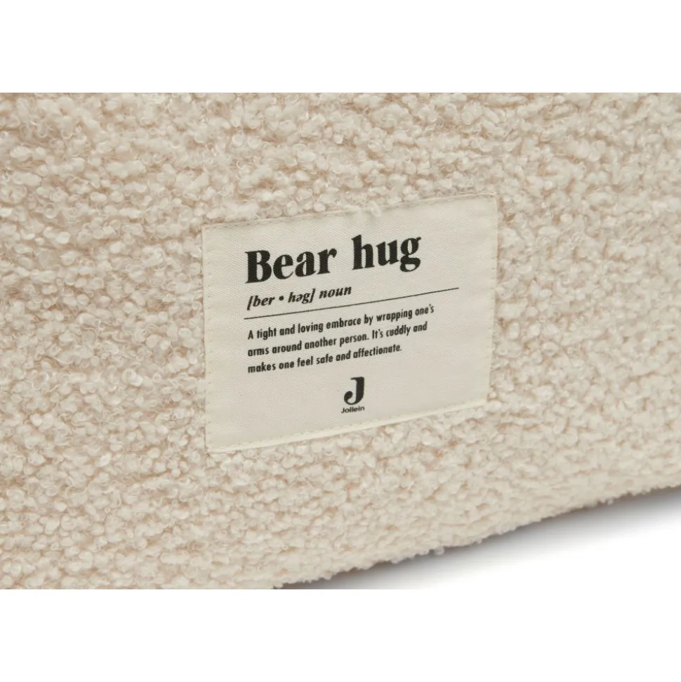 Sac de rangement bouclette naturel