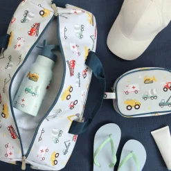 Sac de voyage enfant avec bandoulière véhicules