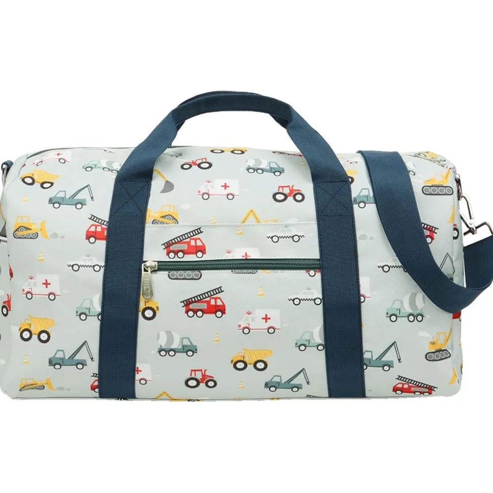 Sac de voyage enfant avec bandoulière véhicules