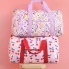 Sac de voyage enfant avec bandoulière fleurs du jardin