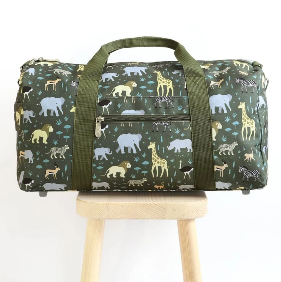 Sac de voyage enfant avec bandoulière savane