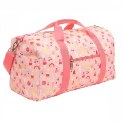 Sac de voyage enfant avec bandoulière crème glacée