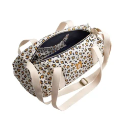 Sac de voyage léopard blanc